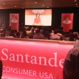 Santander employees worldwide meet the new chairman