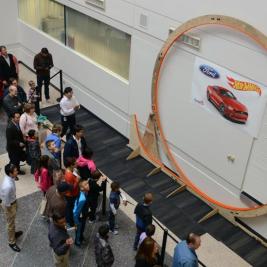Hot Wheels world record beaten in ‘epic’ effort by Ford technician, son