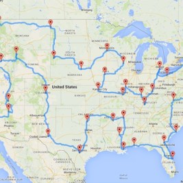 Ultimate U.S. road trip takes in 48 states and nation’s capital