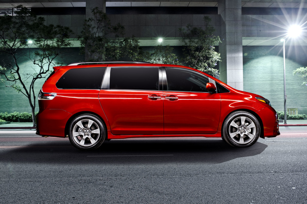 The 2015 Toyota Sienna was one of nine vehicles atop the American-made list.