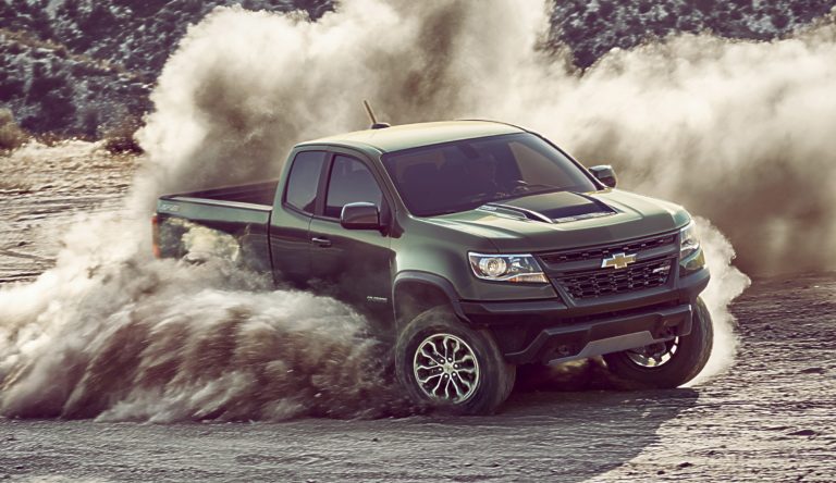 The Chevrolet Colorado made its mark in the compact pickup category.