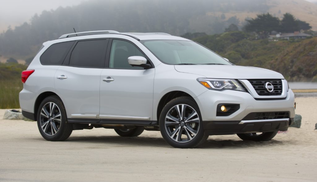 Nissan’s Pathfinder is on the roster among 2017 models.