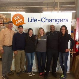 Volunteer ‘Life Changers’ provide help to hungry families