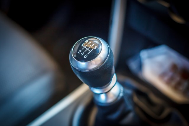 Driving with a manual transmission