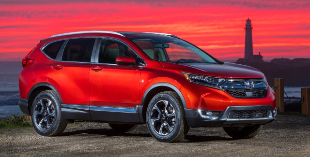 Red Honda CR-V best overall mainstream brand