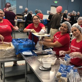 SC volunteers package food for starving children