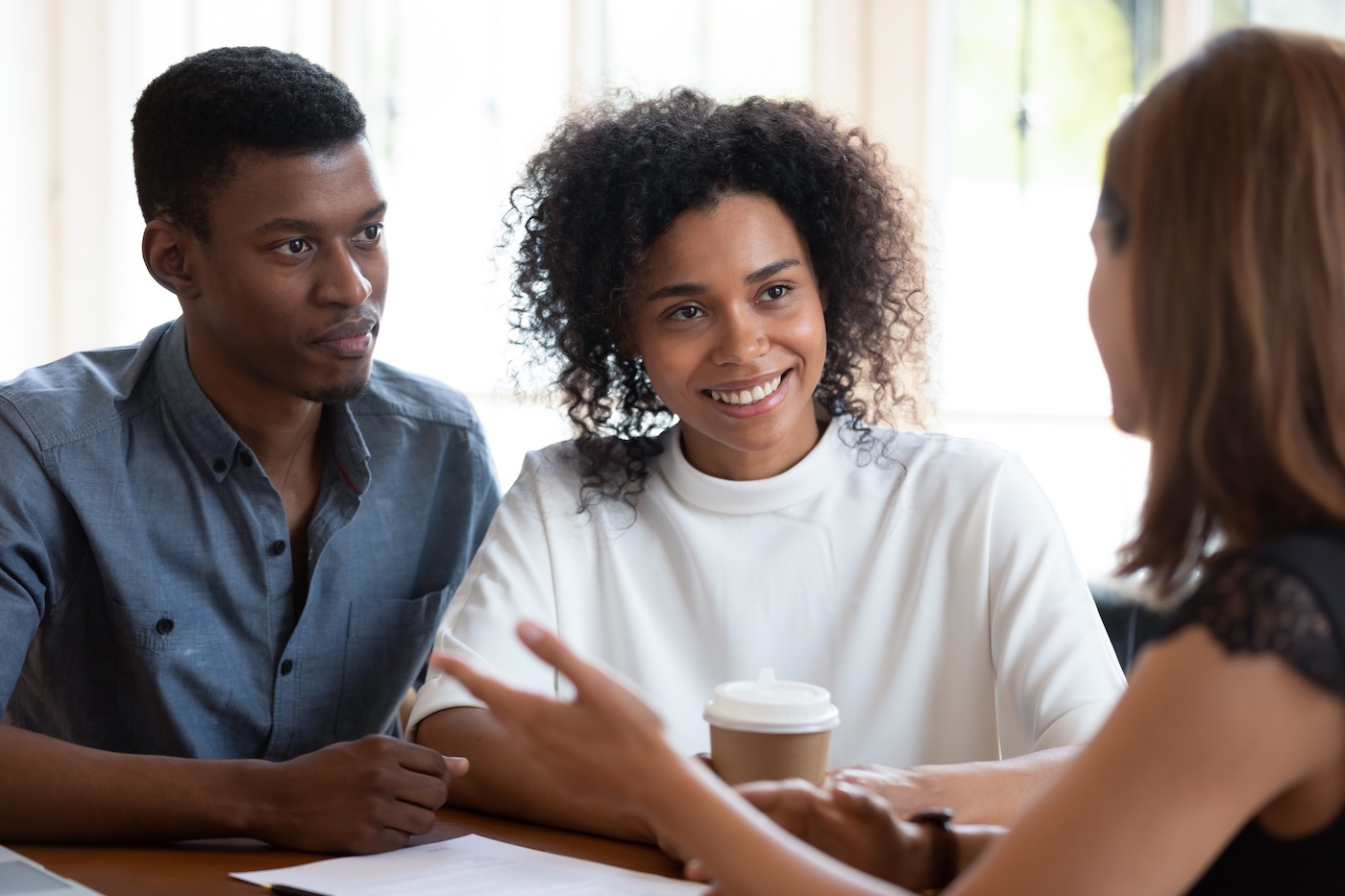 Black couple with auto lender