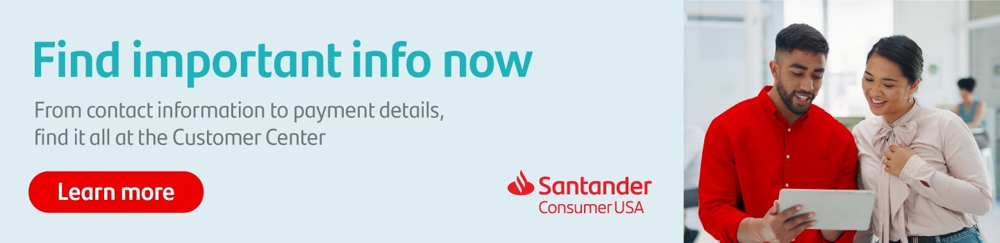 Find important info now at the Customer Center