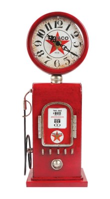 Gas pump desk clock
