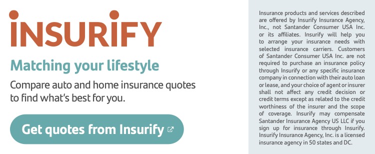 Get quotes from Insurify that match your lifestyle