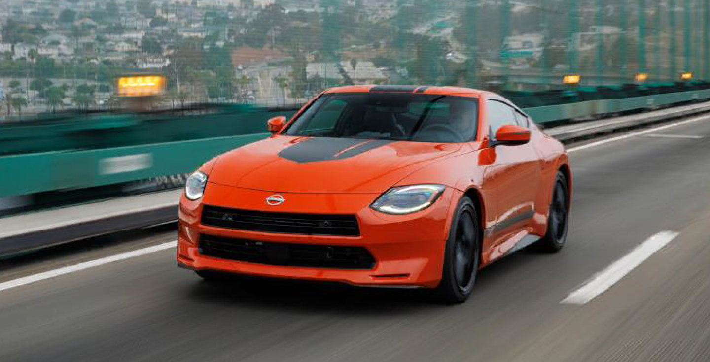 New Sight Orange Nissan Z Heritage Edition